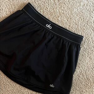 ALO Yoga Black Performance Skirt